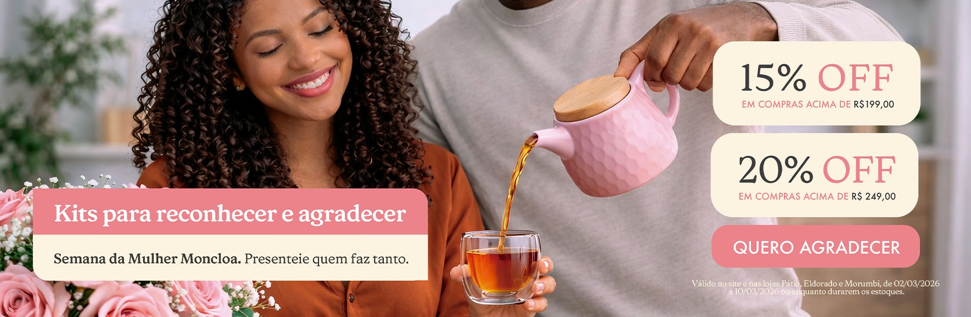 Semana da Mulher - Kits Desktop