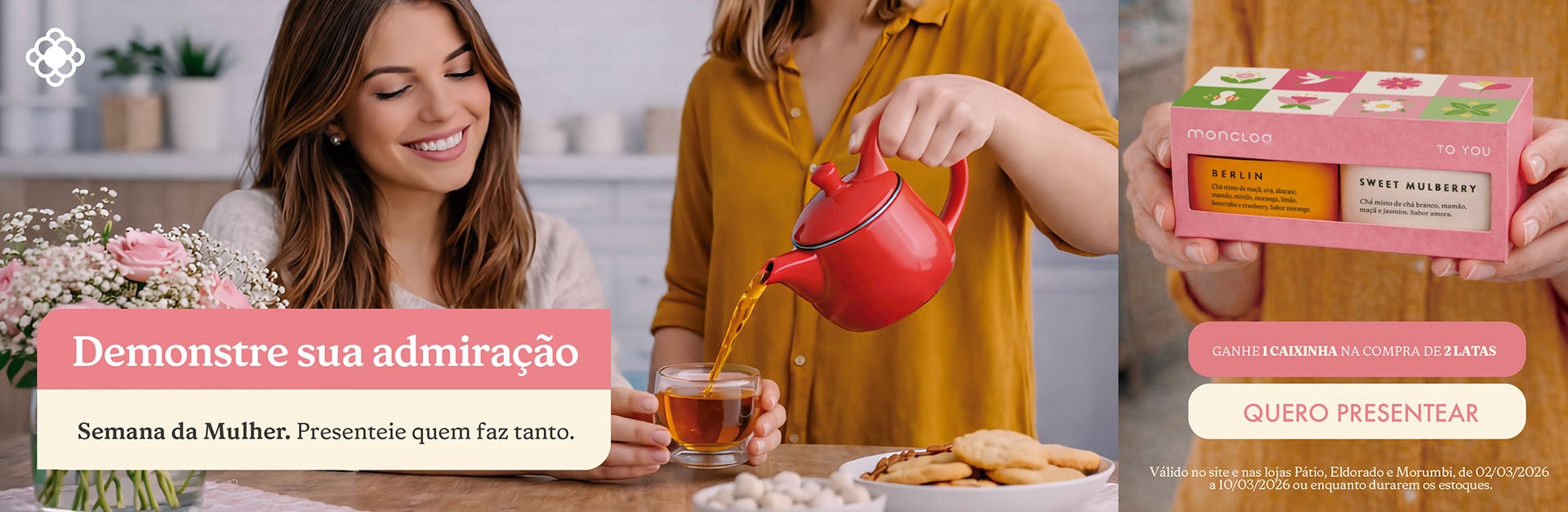 Semana da Mulher - 2U Desktop