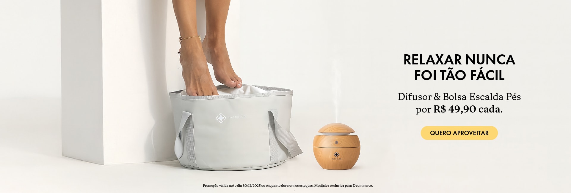 Difusor e Escalda Pés - Web