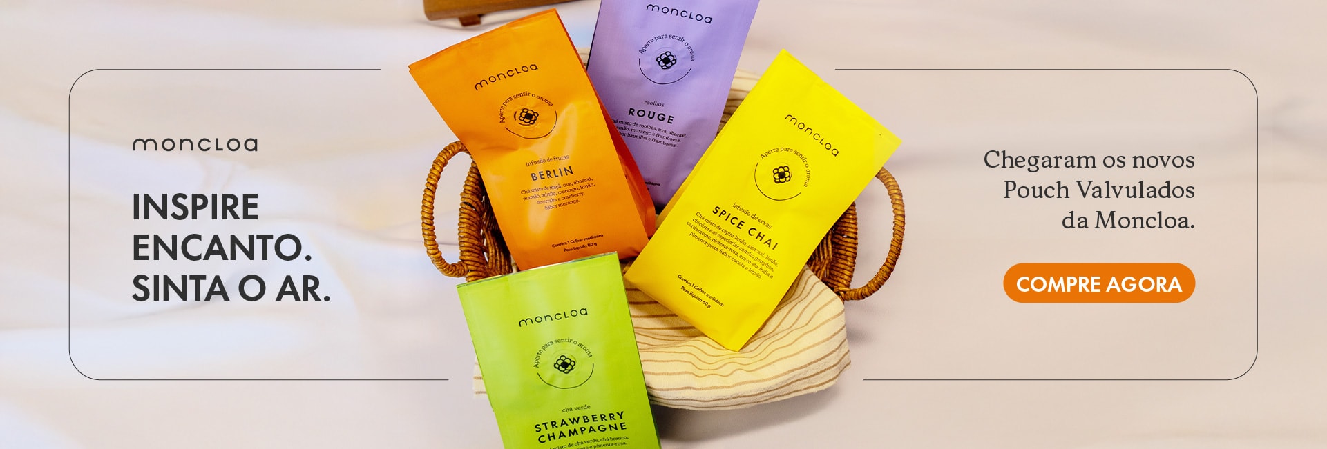 Pouch Valvulado - Lançamento