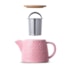 Bule de Chá de Cerâmica com Infusor Knit Duo Teapot Moncloa Rosa 550ml Bule de Chá de Cerâmica com Infusor Knit Duo Teapot Moncloa Rosa 550ml