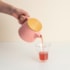Bule de Chá de Cerâmica com Infusor Knit Duo Teapot Moncloa Rosa 550ml Bule de Chá de Cerâmica com Infusor Knit Duo Teapot Moncloa Rosa 550ml