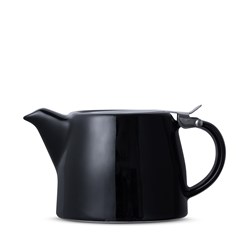 Bule de Chá de Cerâmica com Infusor Swift Duo Teapot Moncloa Preto 500ml
