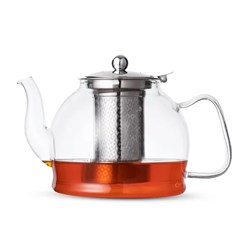 Bule de Chá de Vidro com Infusor Sunday Duo Teapot Moncloa 1.2l
