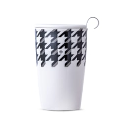 Caneca de Chá de Cerâmica com Infusor Tailor Duo Mug Moncloa Branco 470ml Caneca de Chá de Cerâmica com Infusor Tailor Duo Mug Moncloa Branco 470ml