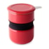 Caneca de Chá de Porcelana sem Alça com Infusor Curve Asyan Style For Life Vermelho 354ml