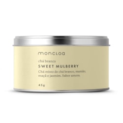 Chá Branco Sweet Mulberry Moncloa Lata 45g