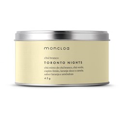 Chá Branco Toronto Nights Moncloa Lata 45g