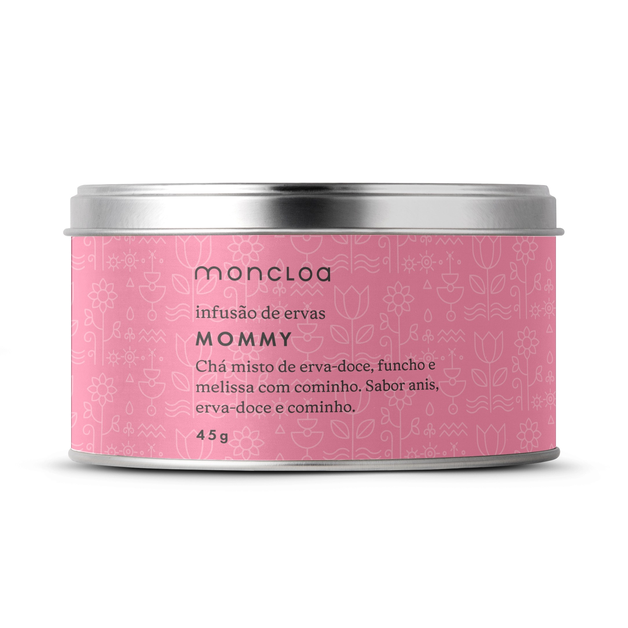 Chá Infusão de Ervas Mommy Moncloa Lata 45g | Black Friday Moncloa
