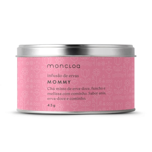 Chá Infusão de Ervas Mommy Moncloa Lata 45g
