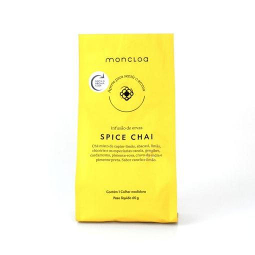 Chá Infusão de Ervas Spice Chai Moncloa Pouch Valvulado 60g