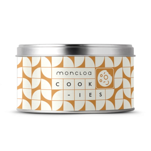 Chá Infusão de Frutas Cookies Moncloa Lata 65g