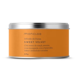 Chá Infusão de Frutas Sweet Velvet Moncloa Lata 65g