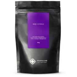 Chá Infusão Rooibos Red Citrus Moncloa Pouch 45g - Fonte de Antioxidantes - Saúde da Mulher - Alívio do Estresse - Rooib
