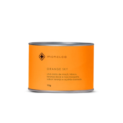 Chá Orange Sky Mini Lata 15g