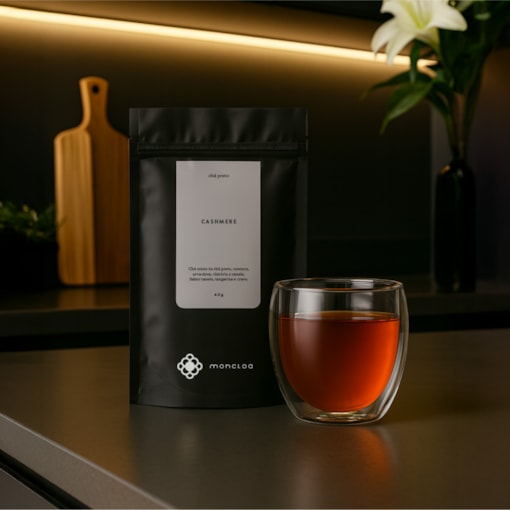 Chá Preto Cashmere Moncloa Pouch 45g - VENCIMENTO 12/2025