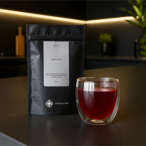 Chá Preto Xmas Eve Moncloa Pouch 45g - VENCIMENTO 12/2025