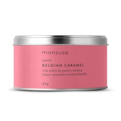 Chá Puerh Belgian Caramel Moncloa Lata 45g Chá Puerh Belgian Caramel Moncloa Lata 45g