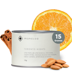 Chá Toronto Nights Mini Lata 15g Chá Toronto Nights Mini Lata 15g