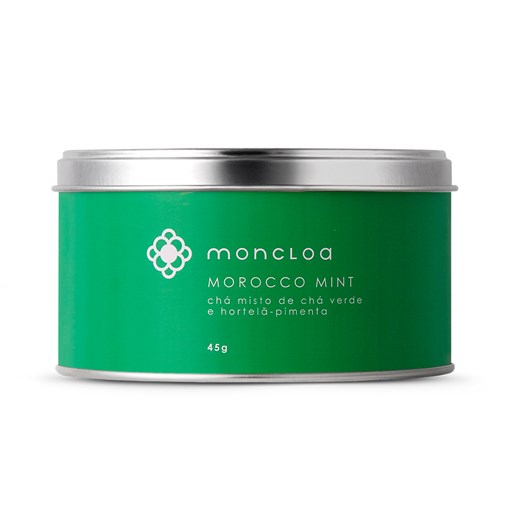 Chá Verde Morocco Mint Moncloa Lata 45g
