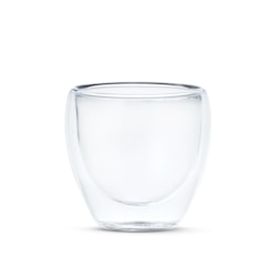 Copo de Café de Vidro Duplo Doppio Glass Moncloa 80ml