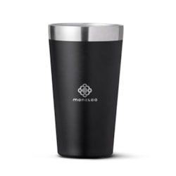 Copo Térmico Club Cup Moncloa Preto 475ml Copo Térmico Club Cup Moncloa Preto 475ml