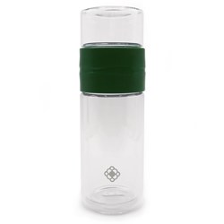 Garrafa de vidro com infusor Shift Duo Bottle 330ml