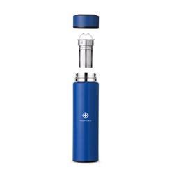 Garrafa Térmica com Infusor Cozy Duo Bottle Moncloa Azul 450ml