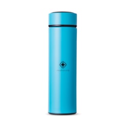 Garrafa Térmica com Infusor Cozy Duo Bottle Moncloa Azul Céu 450ml Garrafa Térmica com Infusor Cozy Duo Bottle Moncloa Azul Céu 450ml