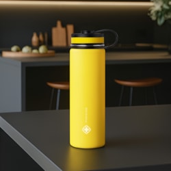 Garrafa Térmica T-Bottle Moncloa Amarelo 660ml