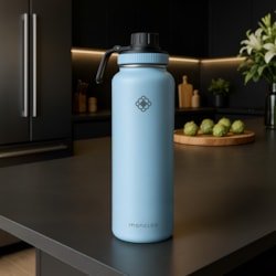 Garrafa Térmica T-Bottle Moncloa Azul Claro 1.2l