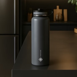 Garrafa Térmica T-Bottle Moncloa Cinza 1.2l