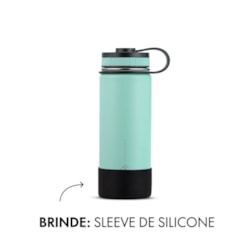 Garrafa Térmica T-Bottle Moncloa Verde Água 540ml