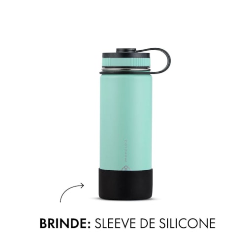 Garrafa Térmica T-Bottle Moncloa Verde Água 540ml