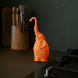 Infusor de Chá Elefante Moncloa Laranja