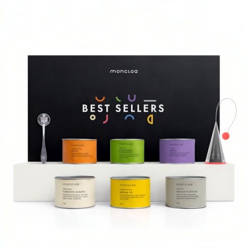 Kit de Chá Best Sellers Moncloa