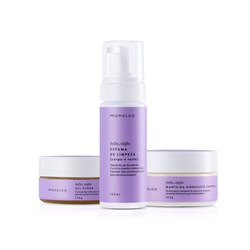 Kit de Cuidado com a Pele Essenciais Hello, Night Kit de Cuidado com a Pele Essenciais Hello, Night