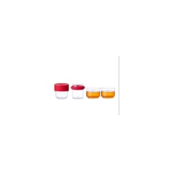 Kit Portatil de Chá de Vidro com Infusor One Two Tea Moncloa