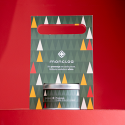 Lata de Natal 2025 Moncloa - Edição Especial Lollipop com Suporte para Lata