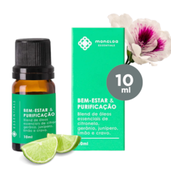 Óleo Essencial Bem-estar e Purificação Moncloa 10ml - VENCIMENTO